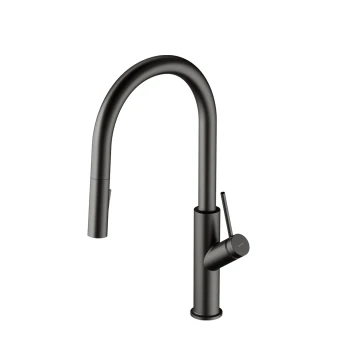 kitchen tap with pull-out spout