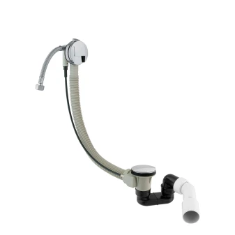 ensemble de vidange de baignoire avec remplissage par le trop-plein