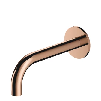 wall-mounted bath spout