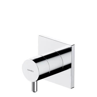 3-way diverter for concealed installation