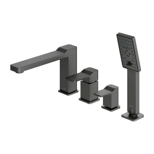 4-hole bath mixer
