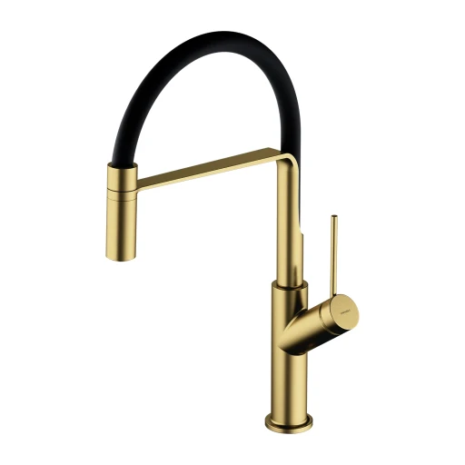 kitchen tap with pull-out spout