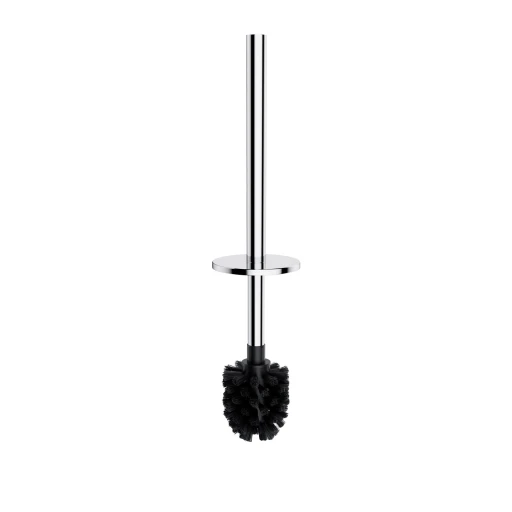 free-standing toilet roll and brush holder