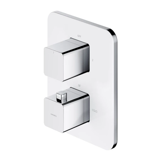 thermostatic shower/bath mixer for concealed installation