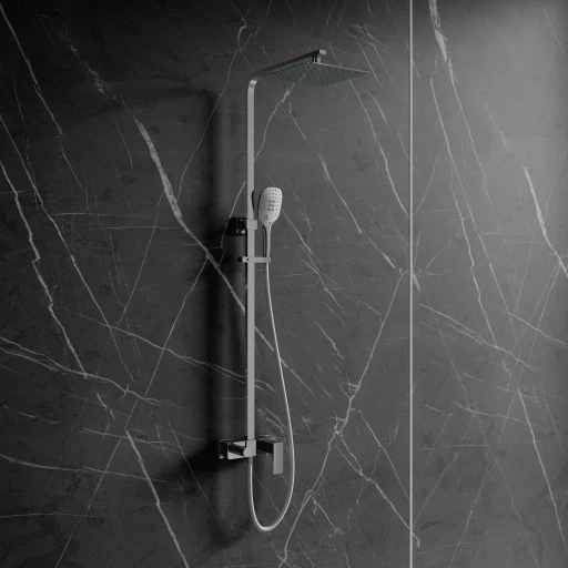 shower system for exposed installation