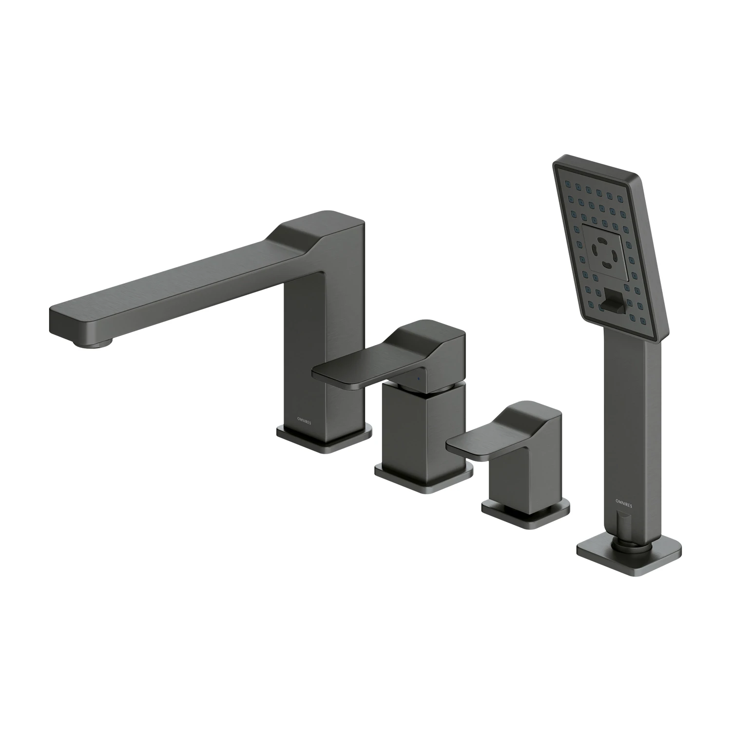 4-hole bath mixer