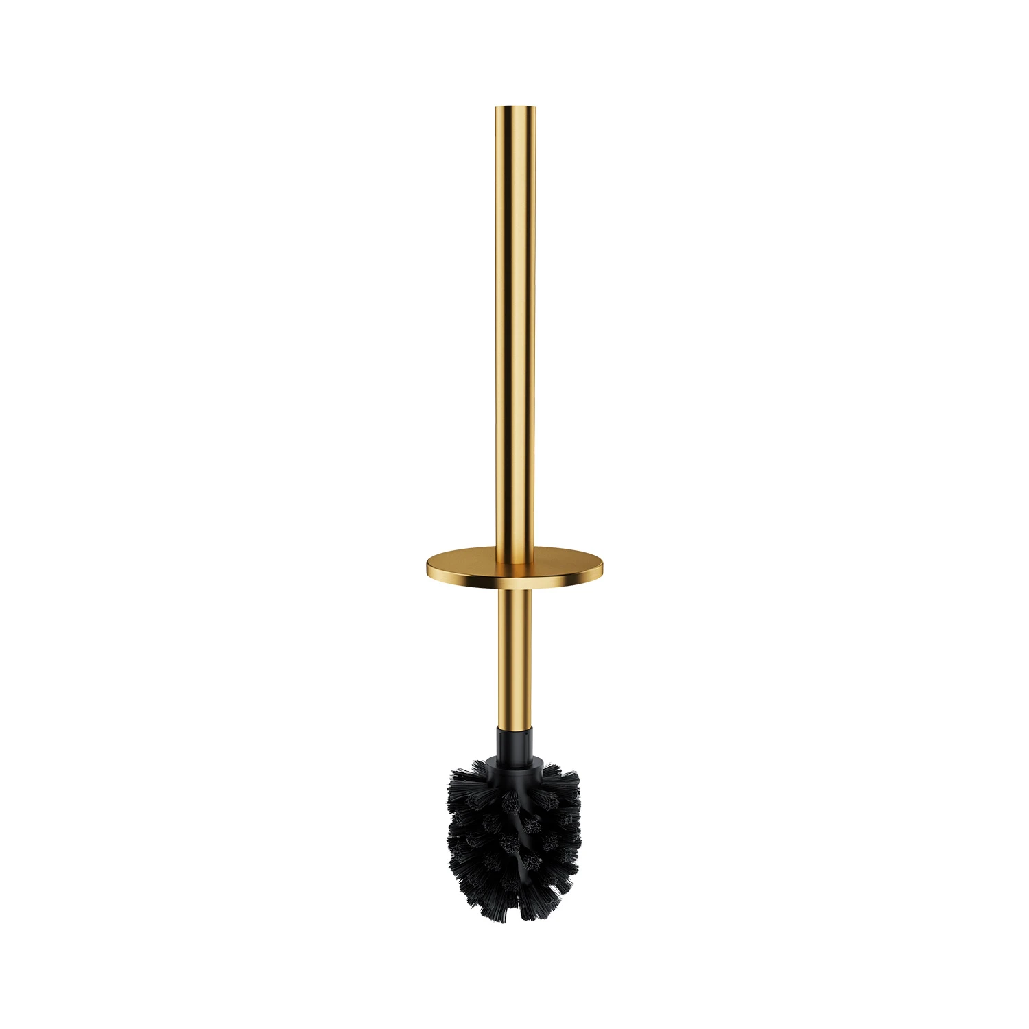 free-standing toilet roll and brush holder