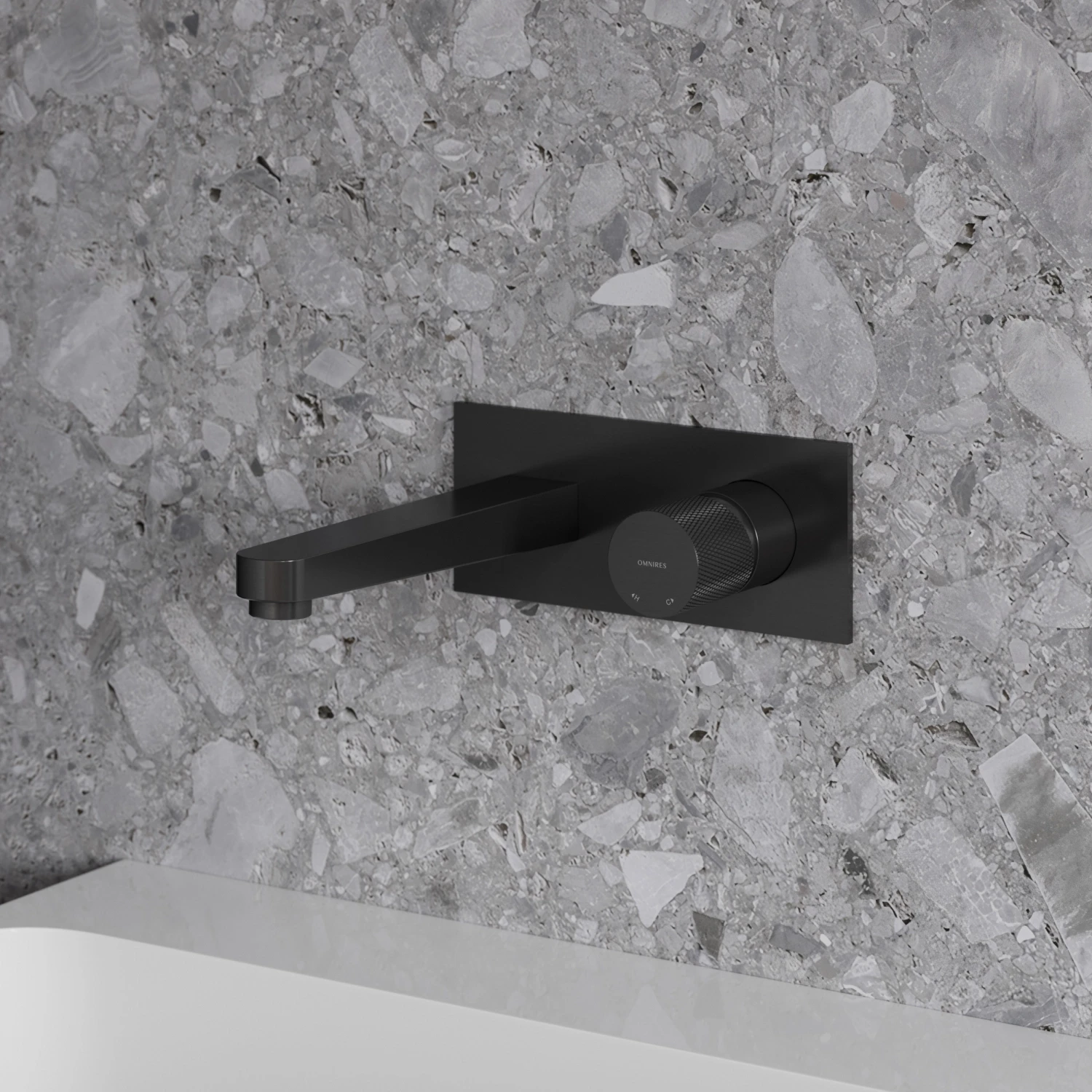 basin mixer for concealed installation