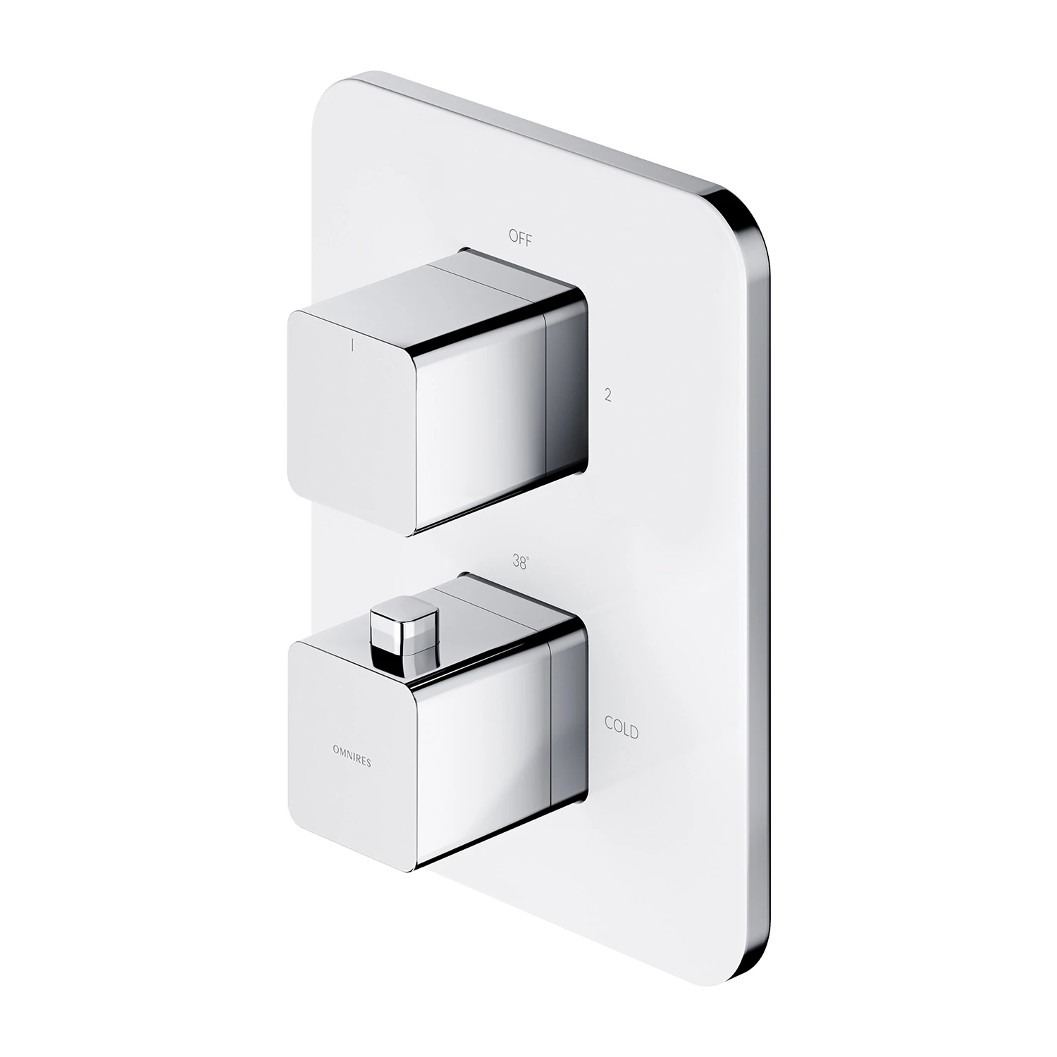 thermostatic shower/bath mixer for concealed installation