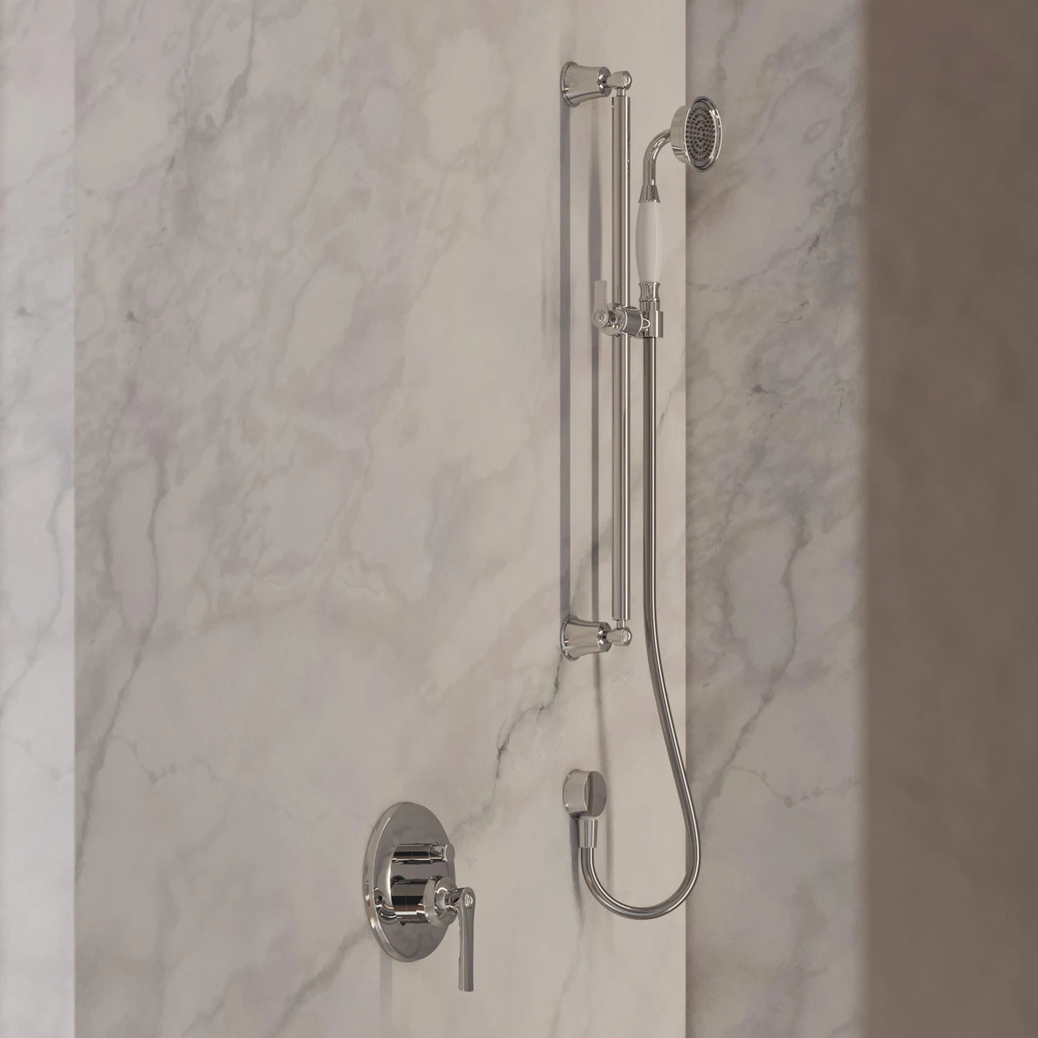 shower/bath mixer for concealed installation