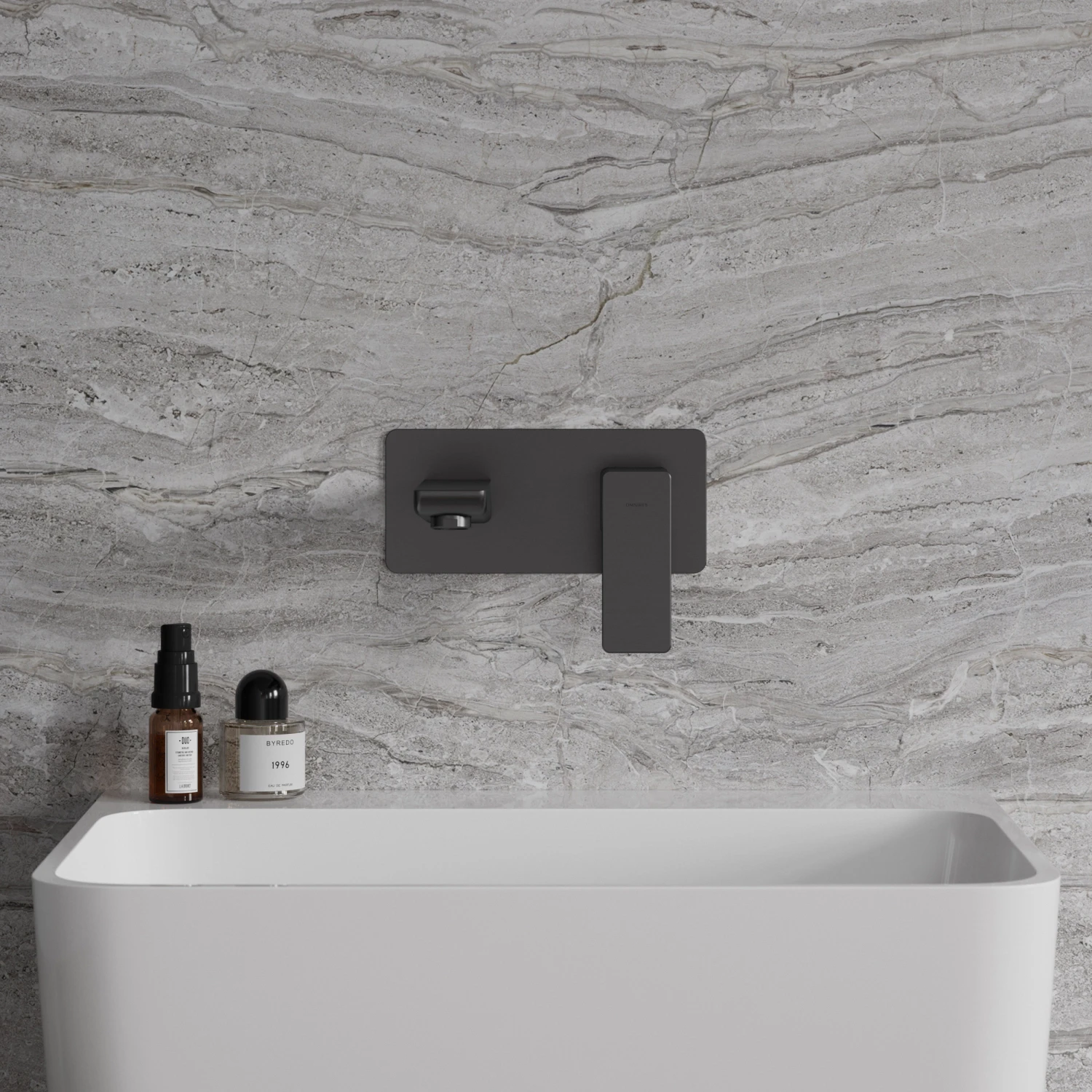 basin mixer for concealed installation