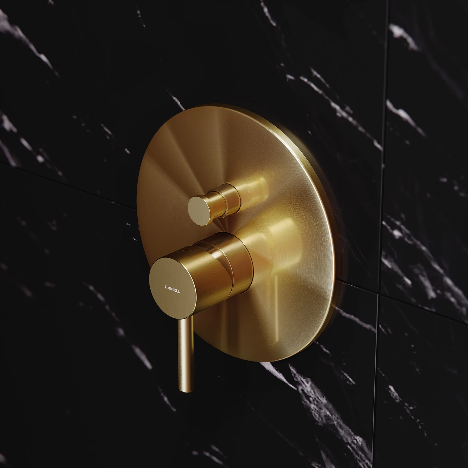 shower/bath mixer for concealed installation