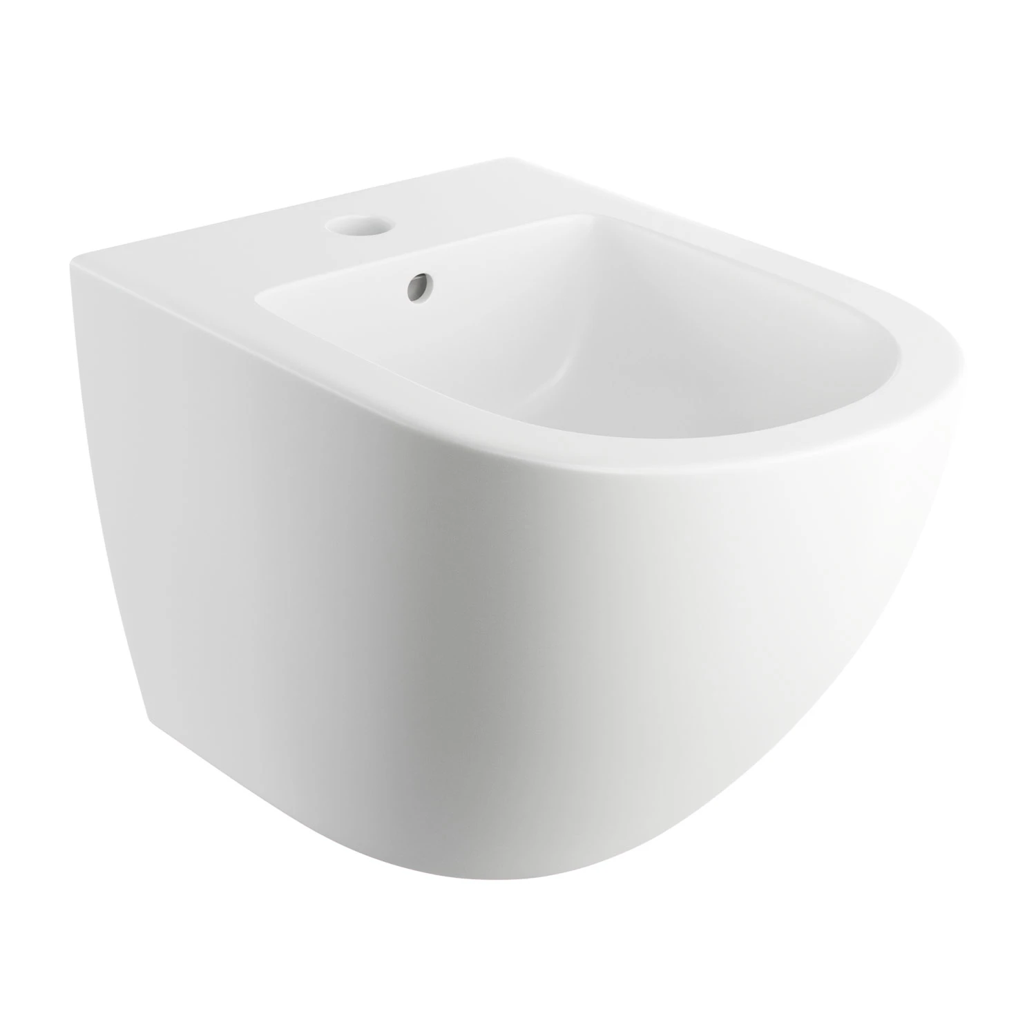 bidet suspendu, 49 x 37 cm