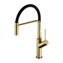 kitchen tap with pull-out spout