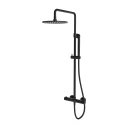 thermostatic shower system for exposed installation