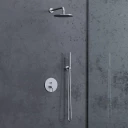 shower/bath mixer for concealed installation
