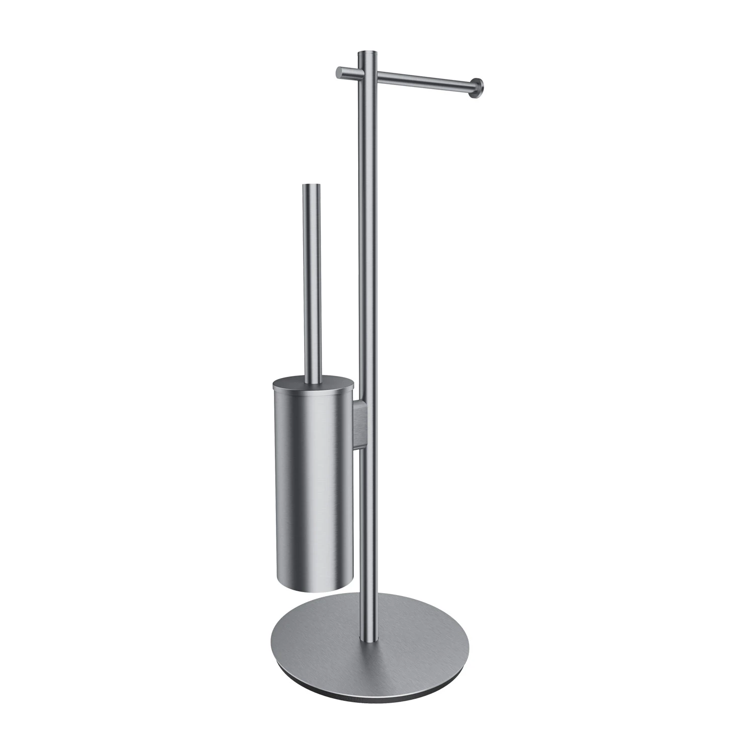 MODERN PROJECT Freestanding toilet roll and brush holder (MP60810NI