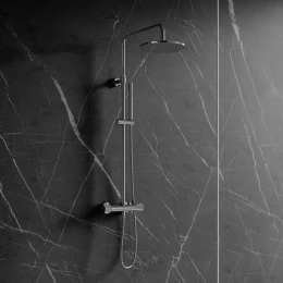 système thermostatique de douche mural