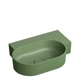 umywalka nablatowa/wisząca - prawa, 55 x 38 cm