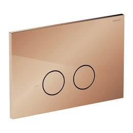 STRONGFRAME concealed frame with ECO flushing for a wall-mounted toilet + STEEL-R45 stainless steel flush plate