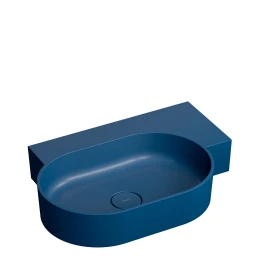 countertop/wall-mounted basin - right, 64 x 44 cm