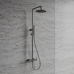 shower system for exposed installation