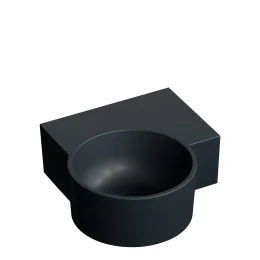 countertop/wall-mounted basin - right, 33 x 34 cm