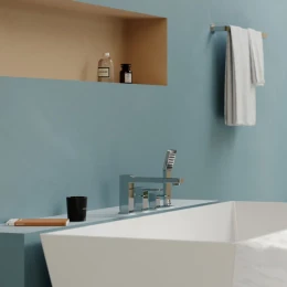 mélangeur de baignoire à 4 trous