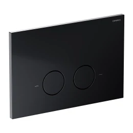 STRONGFRAME bâti-support avec chasse d'eau ECO pour cuvette de WC murale + STEEL-R45 plaque de commande en acier inoxydable