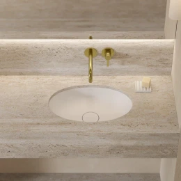 undercounter basin, 48 x 31 cm