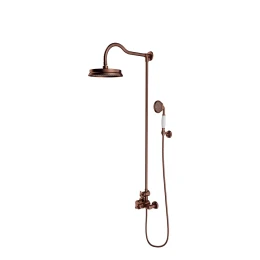 Aufputz-Duschsystem mit Thermostat