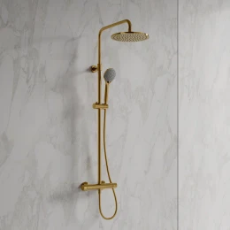 système thermostatique de douche mural