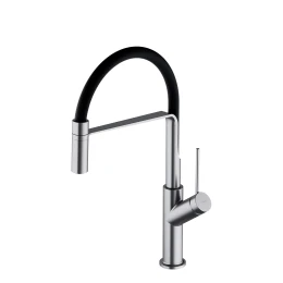 kitchen tap with pull-out spout