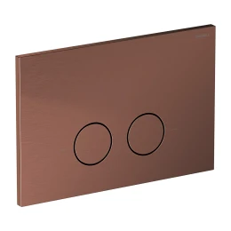 STRONGFRAME bâti-support avec chasse d'eau ECO pour cuvette de WC murale + STEEL-R45 plaque de commande en acier inoxydable