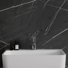 self-closing basin mixer