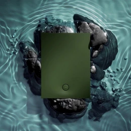 receveur de douche antidérapant en composite, 80 x 80 cm