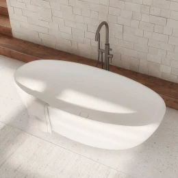 freistehende Badewanne, 160 x 75 cm