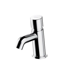 self-closing basin mixer