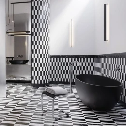 freistehende Badewanne, 160 x 75 cm