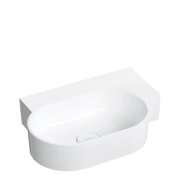 umywalka nablatowa/wisząca - prawa, 55 x 38 cm