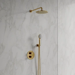 système thermostatique de douche à encastrer