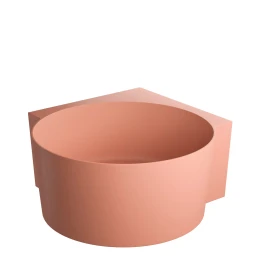 round corner bath, 120 x 120 cm