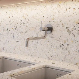 kitchen tap for concealed installation