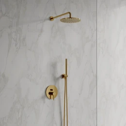 shower system for concealed installation