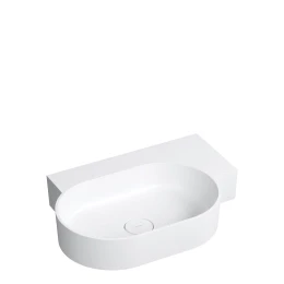 countertop/wall-mounted basin - right, 64 x 44 cm