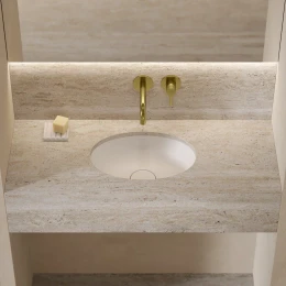 undercounter basin, 38 x 25 cm