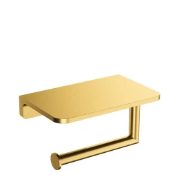 porte-papier toilette avec étagère