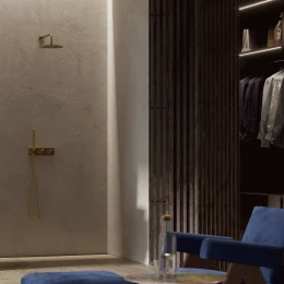 mélangeur de douche et de baignoire à encastrer avec pommeau de douche
