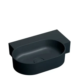 vasque à poser/suspendu - droite, 55 x 36 cm