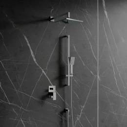 shower system for concealed installation